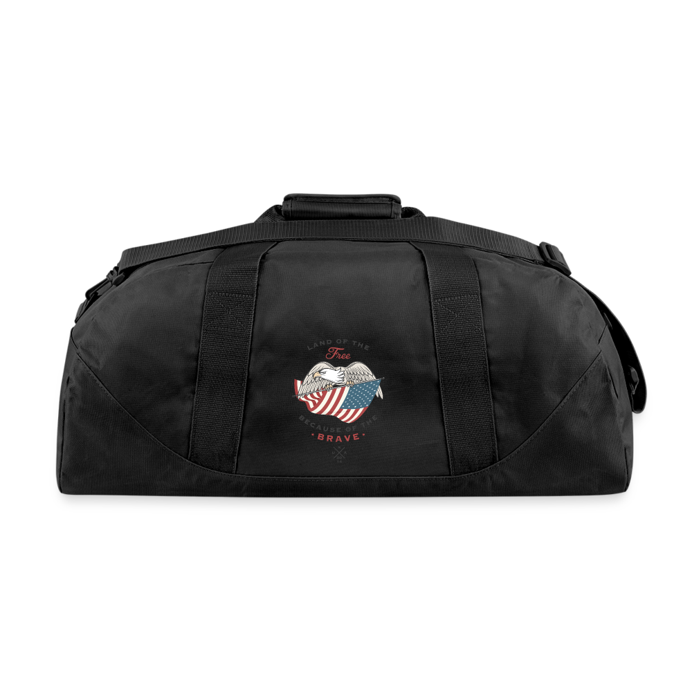 Recycled Duffel Bag - black