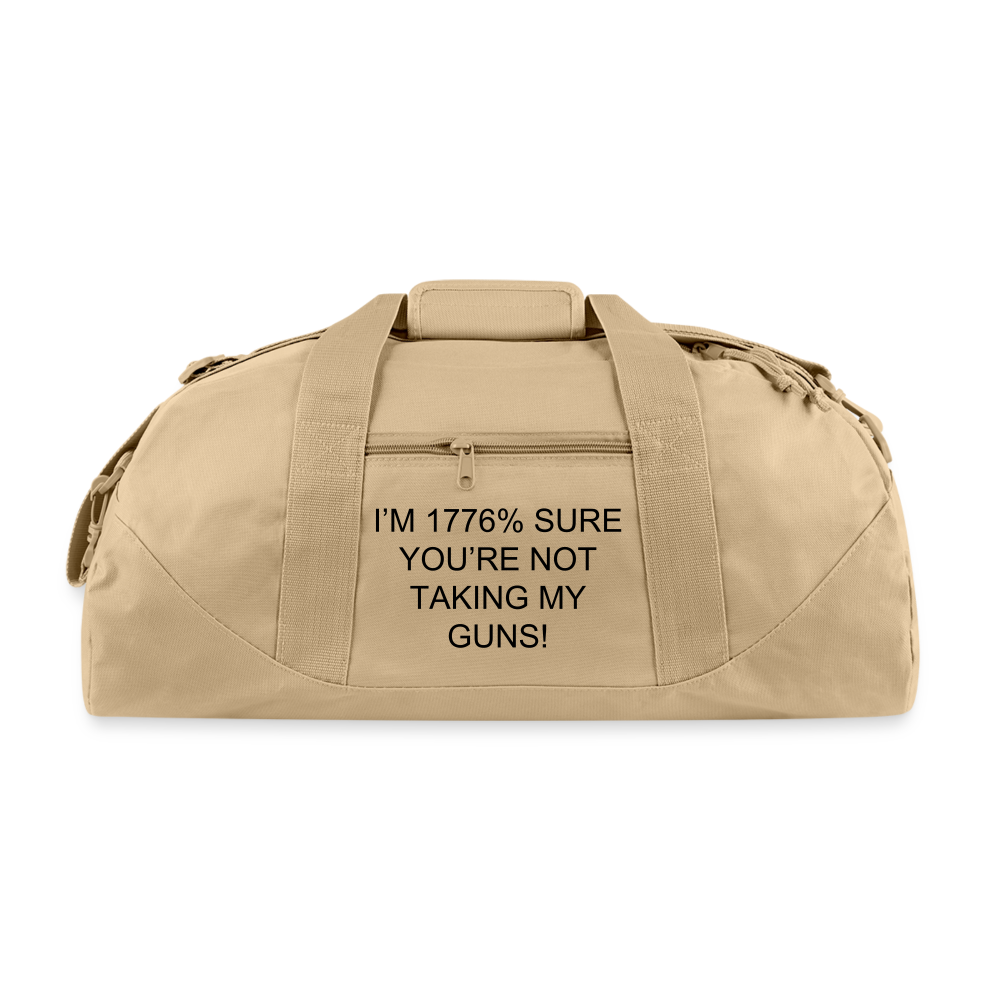 Recycled Duffel Bag - beige