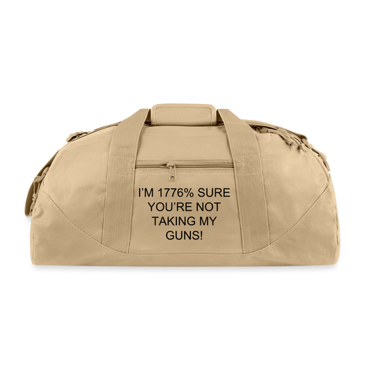 Recycled Duffel Bag - beige