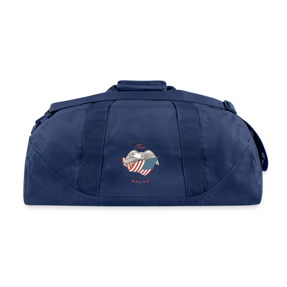 Recycled Duffel Bag - navy